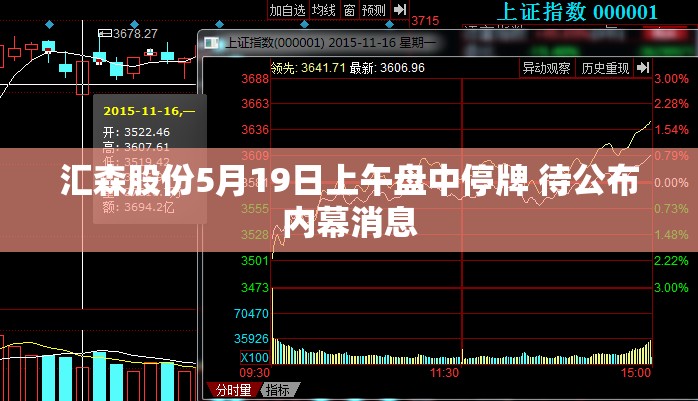 汇森股份5月19日上午盘中停牌 待公布内幕消息